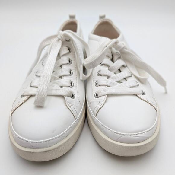 Vionic Winny Women's Lace Up Sneaker Shoes Leather White Size US8 EU38.5 - Picture 2 of 12
